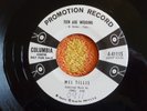 MEL TILLIS Teen Age Wedding 45 rpm WHITE LABEL PROMO Columbia 1958 Rock N Roll