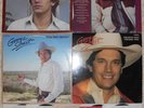 George Strait, 9 Vinyl Record Lot, 4 LP & 5 7” Singles, 7 US 1st, All My Exes