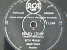 ELVIS PRESLEY - READY TEDDY - RARE ORIGINAL SOUTH AFRICA RCA 10