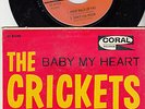 CRICKETS - Coral 81192 - Great Balls of Fire +3 - VG+ ROCKABILLY EP w/cvr (orig)
