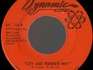 DOC & SAL Cry And Wonder Why/My Dream TX NORTHERN SOUL 45 2-sider *hear*