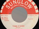 JOE BRAVO & SUNGLOWS Think It Over TEX MEX CHICANO SOUL FUNK 45 *hear*