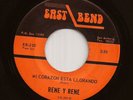 KILLER Latin Funk Breaks 45 RENE Y RENE Mi Corazon Esta Llorando EAST BEND Hear