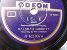 HAWAIIAN RECORD 78 RPM KALAMA'S QUARTET MIKE HANAPI OHUOHU OAHU