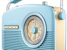Goodmans 4 Band Retro Radio LIGHT BLUE