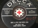 RED FOLEY AND SISTER ROSETTA THARPE  Have A Little Talk With Jesus DECCA 45 HEAR