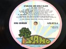 SLEEVELESS LP : King Crimson/Starless And Bible Black/1974 Island LP/Pink Rim