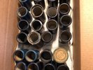 (27) Edison Amberol Cylinder Records - Lots of different blues - Nice Surface