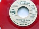UNDISPUTED TRUTH red vinyl 45 promo double-A   SMILING FACE SOMETIMES 2:59 h178