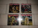 Iron Maiden - 4 LPs - Killers, The number of the Beast, Piece of mind, Iron M.