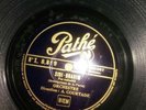DISQUE PATHÉ,COURTADE ,MUSIQUE MILITAIRE,SIDI BRAHIM ,78 TOURS
