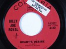Northern Soul 45 BILLY JOE ROYAL Heart's Desire COLUMBIA HEAR