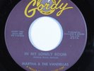 Northern Soul 45 MARTHA & THE VANDELLAS In My Lonely Room GORDY VG++ HEAR