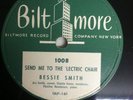 NM BESSIE SMITH: Them's Graveyard Words / Send Me To The 'Lactic Chair BILTMORE