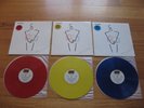 ICEHOUSE Man Of Colours 3 LP's -RED, YELLOW & BLUE VINYL ALL 3 Oz COLOURED VINYL