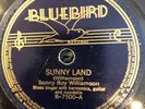 Bluebird 7500  Sonny Boy Williamson w Big Joe Williams & Yank R  V+ 1937 Delta