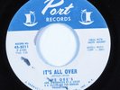 Northern Soul 45 GEE'S It's All Over PORT VG+ HEAR