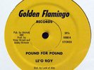 LE'O ROY-POUND FOR POUND ON GOLDEN FLAMINGO RARE PRIVATE DISCO FUNK 12