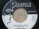 CHICAGO BLUES 45: JUNIOR WELLS Little By Little/Come On In This House PROFILE
