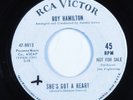 Northern Soul 45 ROY HAMILTON She's Got A Heart RCA VICTOR VG++ HEAR