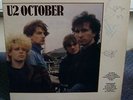 U2 - October - SIGNED Vinyl Lp - Original Release - Bono Signature - Lp