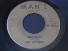 Lee Rogers   Troubles / Walk On By   Mah's   Detroit R&B northern soul 45 HEAR