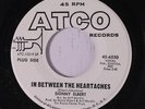 DONNIE ELBERT: In Between The Heartaches / Too Far Gone 45 (dj, Crossover Deep
