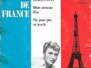 JOHNNY HALLYDAY 45 MON ANNEAU D OR+PS HOLLAND RARE SUCCES DE FRANCE