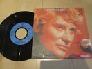 45 T VINYLE -6172 215 JOHNNY HALLYDAY  DOMMAGE  hors commerce PROMO