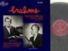 Joerg Demus, Leopold Wlach - Brahms Sonatas WESTMINSTER        WL 5236