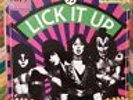Kiss Lick It Up vinyl LP rare alternate cover