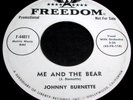 JOHNNY BURNETTE Me And The Bear/Gumbo 45 Rockabilly EDDIE COCHRAN Freedom NICE