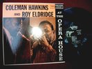 COLEMAN HAWKINS & ROY ELDRIDGE  JAZZ LP AT THE OPERA HOUSE  MG CLEF SERIES 1958