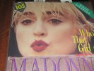 MADONNA Who's That Girl rare 45 juke box Italy in special radio sleeve