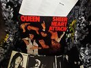 PLAYS MINT 1974 ORIG LP + INSERT   SHEER HEART ATTACK   QUEEN   HARD STRIKING