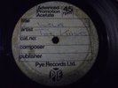 THE KINKS   LOLA   ADVANCED PROMOTION    45RPM   METAL ACETATE