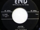 The CHANTELS 45 Maybe/Come My Little Baby END doo wop NM ws1179