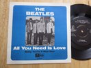 BEATLES - All you need is love Parlophone Sweden -67 PS is M-