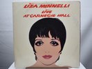 LIZA MINNELLI LIVE AT CARNEGIE HALL ON VINYL RECORD ANDY WARHOL COVER ART 1981