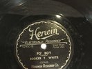 Po Boy Booker T. White & Booker T White  Sic Em Dogs Herwin 92400 A & B 78 RPM