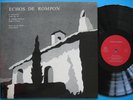 Echos De Rompon Schumann Lieder Van Der Brink Piano Jeanne Bovet NM