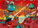 GROOVIE GHOULIES - World Contact Day - Vinyl (red vinyl LP + insert)