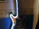 elvis presley music memorabilia wall neon guitar wall clock comes in box