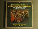 BACH KARL RICHTER ORCHESTRAL WORKS 9LP BOX SET ARCHIV 2722 033-10 CLASSICAL NM