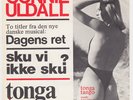 CONNIE ULDALL Tonga Tango M- Denmark 45 cheesecake risque nude sleeve cover