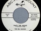 HEAR IT 60's Doo-Wop Promo 45 rpm record Del Vikings 