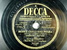 Andrews Sisters - Decca Christmas 78 RPM Record - Merry Christmas Polka A9