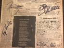 The Clash Signed LP Insert