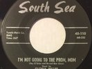 GLORIA MILLER I'm Not Going/RHYTHM RIDERS Knockout 45 surf pounder teen hear
