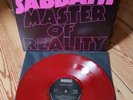 Black Sabbath: Master Of Reality. Vinyl LP repress Red vinyl NEL 6004 ex